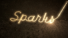 DRAWING WITH SPARKS